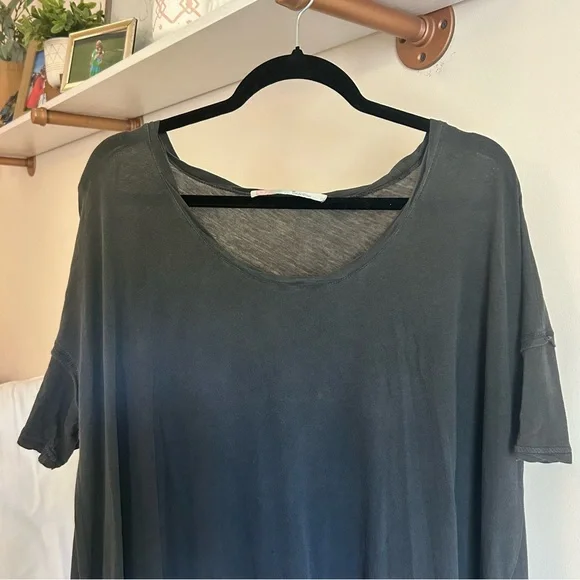 Free people beach grey maxi dress; size: M - Picture 3 of 4